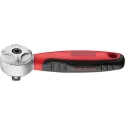 Teng Tools 1/4 in Drive Fine Tooth Mini Ratchet with Ratchet Handle 26mm Overall 1400-72MN