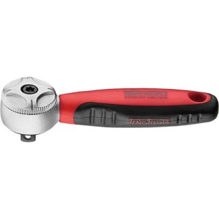 Teng Tools 1/4 in Drive Fine Tooth Mini Ratchet with Ratchet Handle 26mm Overall 1400-72MN