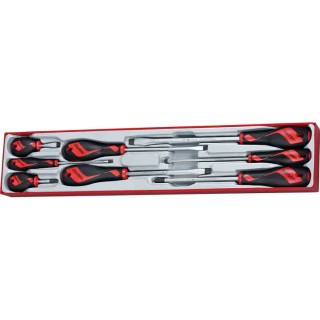 Teng Tools Standard Screwdriver Set, 8-Piece with TT-MV PLUS Steel Alloy Handles TTX918N