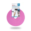 VELCRO® Pink Hook & Loop Tape, 10mm Width x 25 m Length, 2.35mm Thickness, Polyamide and Polypropylene Material VEL-OW64109