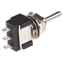 KNITTER-SWITCH Panel Mount Toggle Switch On-Off-On SPDT 30V dc 250V ac MTA 106 H