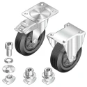 Bosch Rexroth Roller Fastening Kit Connecting Component, Strut Profile 40 mm, 45 mm, 50 mm, 60 mm, Groove Size 10 3842259794