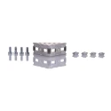 Bosch Rexroth Connecting Component Mounting Bracket M4 Thread Aluminium Die Cast for Strut Profile 20 mm Groove 3842523520