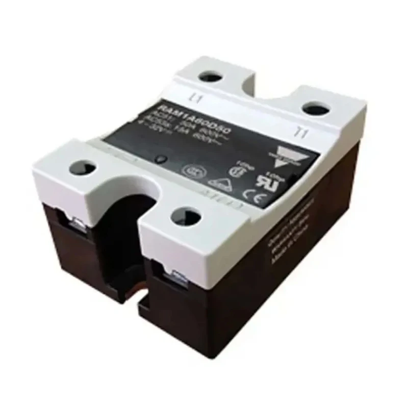 Carlo Gavazzi RAM1A Series Solid State Relay Panel Mount 50A Load 660V AC Load 32V Control 
