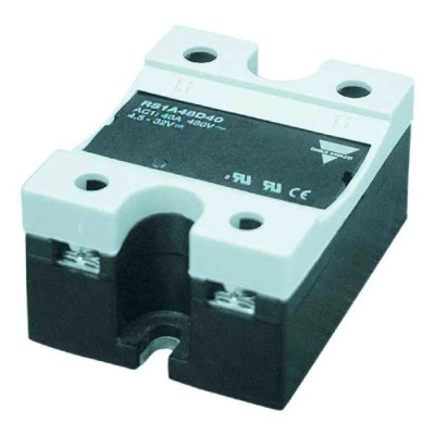 Carlo Gavazzi RS 40 Series Solid State Relay 25 A Load Panel Mount 440 V ac Load RS1A40D25