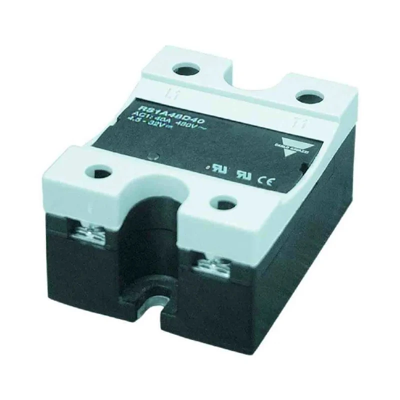Carlo Gavazzi RS 40 Series Solid State Relay 25 A Load Panel Mount 440 V ac Load RS1A40D25