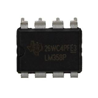 Texas Instruments Operational Amplifier 1.2 MHz 8-Pin 30V PDIP LM358P