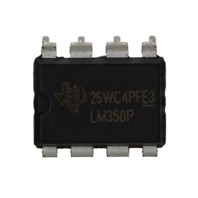 Texas Instruments Operational Amplifier 1.2 MHz 8-Pin 30V PDIP LM358P