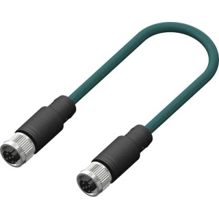 RS PRO Sensor Actuator Cable Female 4 Way Straight to Female 4 Way Straight, 10 m, 250 V 201-7119