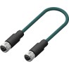 RS PRO Sensor Actuator Cable Female 4 Way Straight to Female 4 Way Straight, 10 m, 250 V 201-7119