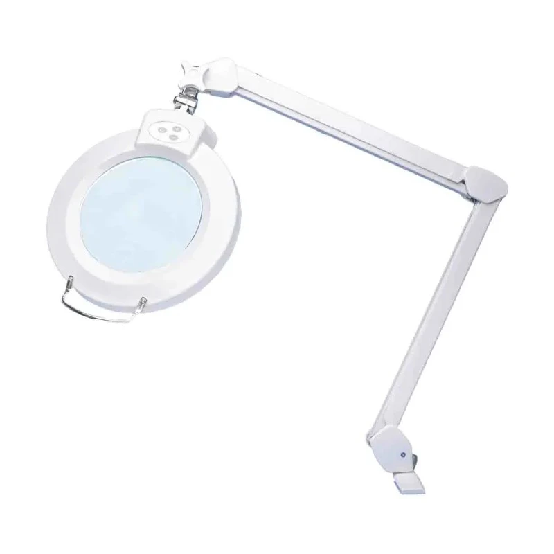 RS PRO LED Magnifying Lamp with Table Clamp Mount 3dpt, 12dpt, 175 mm Lens Diameter 12W 201-7941