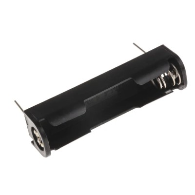 Keystone Battery Holder for AAA Battery Coil Spring Termination Nylon Body Surface Mount 50mm Length 12.7mm Height 13mm 2466