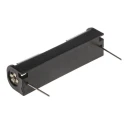 Keystone Battery Holder for AAA Battery Coil Spring Termination Nylon Body Surface Mount 50mm Length 12.7mm Height 13mm 2466