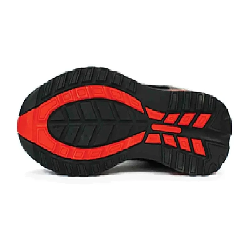 RS PRO Women's Black, Red Fibreglass Safety Trainer UK Size 5 EU 38 Lace-Up SRC Slip Resistance RS360/005