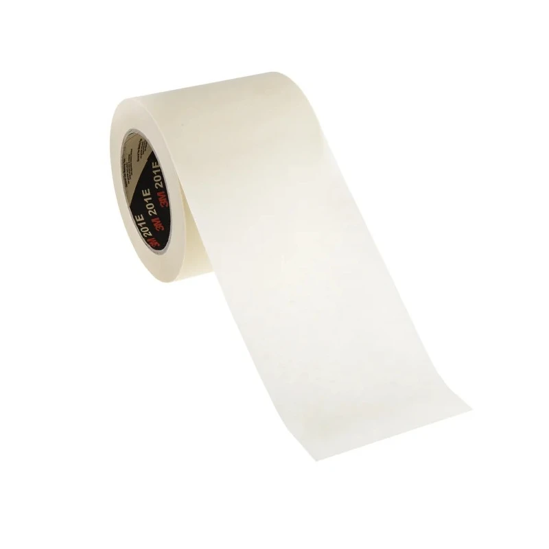 3M 201E Beige Scotch Masking Tape Rubber Adhesive Paper Backing 100mm Width x 50m Length 0.14mm Thickness 201E 100mmx50m