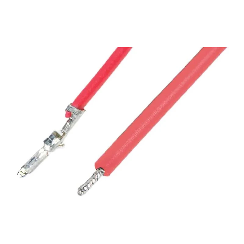 Molex Crimp Wire Pre-Crimped Lead 0.08mm² 300mm, Red, 125V 2149231124