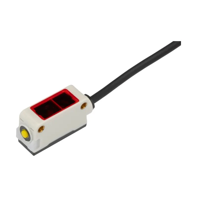 RS PRO Polarised Retro Reflection Photoelectric Sensor, Block, 3 m Detection Range, NPN NO/NC Output, IP67 IP Rating IP67
