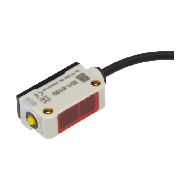 RS PRO Polarised Retro Reflection Photoelectric Sensor, Block, 3 m Detection Range, NPN NO/NC Output, IP67 IP Rating IP67