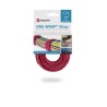 VELCRO® Pink Reclosable Fastener 20mm Width x 200mm Length Polyamide Loop Tape VEL-OW64509