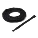 VELCRO® Black Reclosable Fastener 20mm Width x 200mm Length, Polyamide & Polypropylene Loop Tape VEL-OW64566