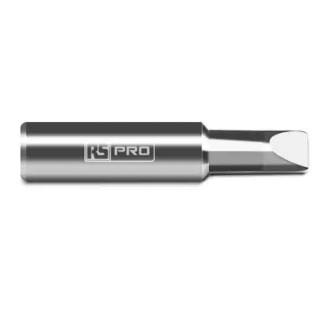 RS PRO 6.5 mm Straight Chisel 7 mm Soldering Iron Tip for Use with RS PRO Soldering Irons 202-4544