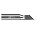 RS PRO 4 mm Straight Knife 10.2 mm Soldering Iron Tip 45° Angle for RS PRO Soldering Irons 202-4549