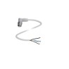 Pepperl + Fuchs Sensor Actuator Cable Female 4 Way Right Angle to Unterminated Sensor Cable 5m V1-WV4A-5M-PP-H1