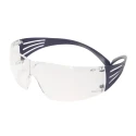 3M SecureFit 200 Safety Glasses, Clear Blue Polycarbonate Lens, Anti-Scratch, UV and IR Protection, Anti-Fog SF201SGAF-BLU