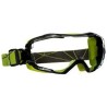 3M GoggleGear Safety Goggles with Clear Polycarbonate Lenses Polypropylene Frame GG6001SGAFGRN