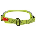 3M GoggleGear Safety Goggles with Clear Polycarbonate Lenses Polypropylene Frame GG6001SGAFGRN