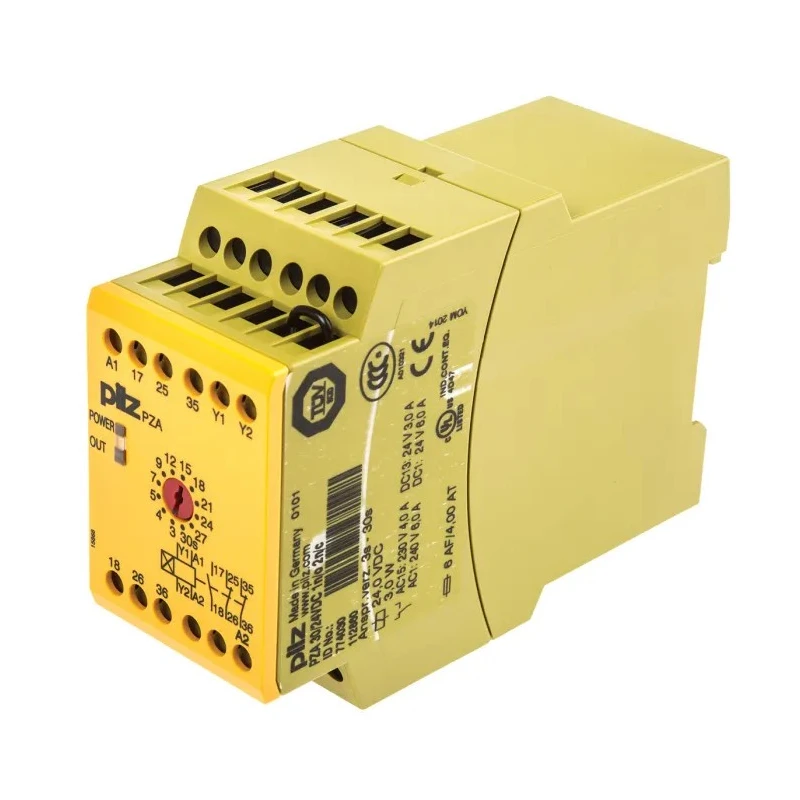Pilz 24V dc Safety Relay with 1 Safety Contact and 2 Auxiliary Contacts 4.5VA PZA 30 774030