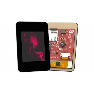 4D Systems 2 Inch 50.8 mm LCD Colour Display Touch Screen Capacitive with SPI Interface pixxiLCD-20P2-CTP-CLB