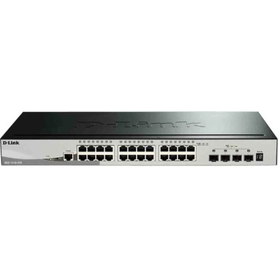D-Link 28-Port Gigabit Stackable Smart Managed Ethernet Switch with 10G Uplinks DGS-1510-28X