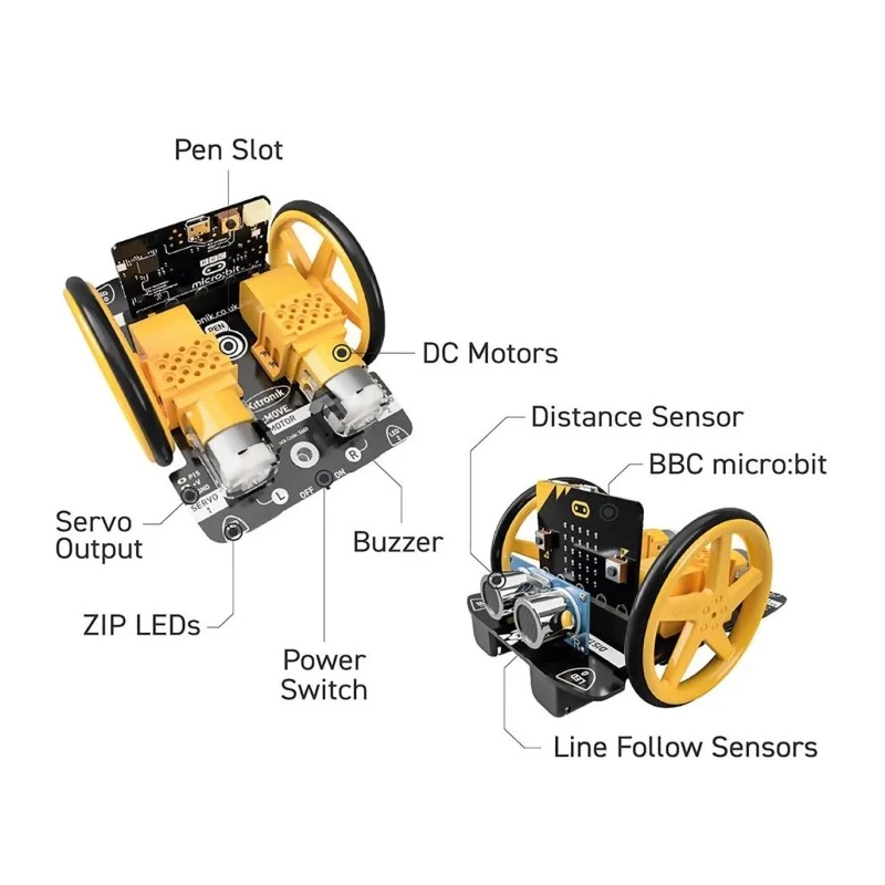 Kitronik BBC Micro:bit Add-on MOVE Motor for The BBC Micro bit 5683