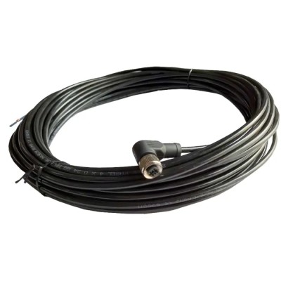 RS PRO Female 4 Way Right Angle to Unterminated Sensor Actuator Cable, 15 m, Polyurethane Jacket, IP67 Rated 205-5980