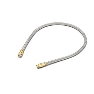 Wurth Elektronik WR-CXASY Series RF Coaxial Cable 152.4 mm Length 50 Ω Impedance White Jacket 65503320815301