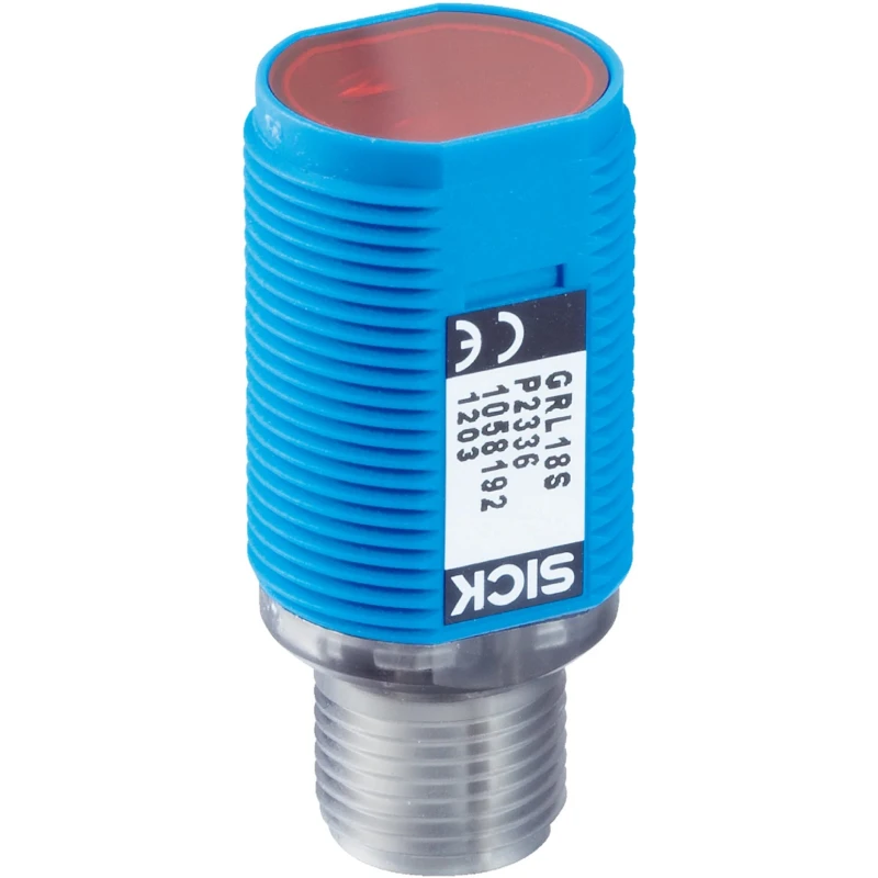SICK Retroreflective Photoelectric Sensor Barrel Style 7.2 m Detection Range PNP Output IP67 GRL18S-P2336
