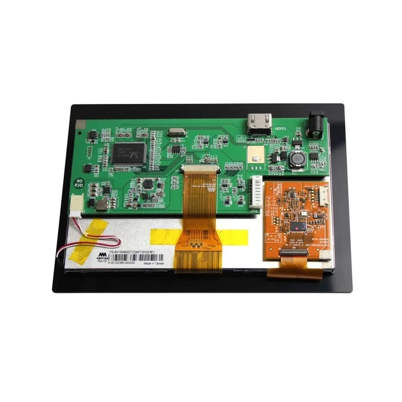 Ampire 7 inch TFT LCD Module Touch Screen USB Interface 1024 x 600 Pixel AM-1024600DTZQW-TH0H