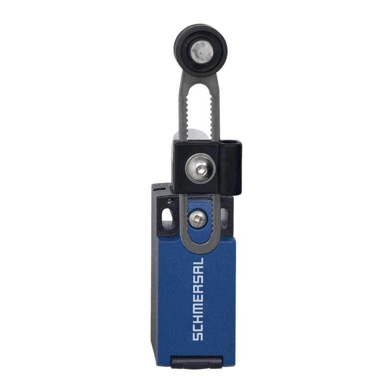 Schmersal Roller Lever Limit Switch PS215-T12-N200 Series, 1 NO/2 NC Contacts, IP66/IP67, Die Cast Zinc Metal 103014998