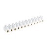 Legrand Terminal Strip 12-Way 16mm² Wire 76A Screw 400V Polypropylene 0 342 27