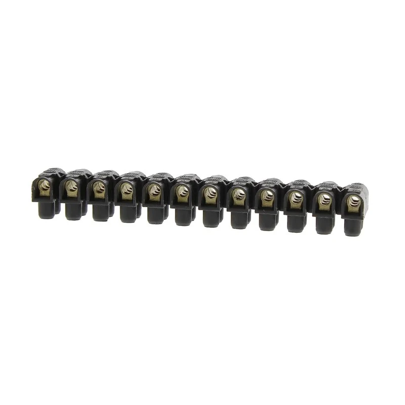 Legrand Terminal Strip 12-Way 6mm² Wire 41A Screw Termination 400V Polypropylene Flush Mount 0 342 13