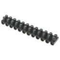 Legrand Terminal Strip 12-Way, 10mm² Wire Size, 57A Current, Screw Termination, Polypropylene Body 0 342 15