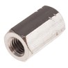 RS PRO 30 mm Plain Stainless Steel Hex Coupling Nut, M10, A4 Grade, DIN 6334, Right Hand Thread 206-2274