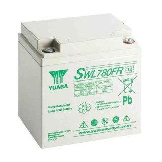 Yuasa 12 V Sealed Lead Acid Battery VRLA AGM 28.8 Ah M5 Insert Terminal 125mm x 175mm SWL780VFR