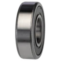 SKF Single Row Deep Groove Ball Bearing 20 mm ID, 47 mm OD, 14 mm Width, Stainless Steel Balls 6204-2RSLTN9/HC5C3WT