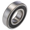 SKF Single Row Deep Groove Ball Bearing 30 mm ID, 62 mm OD, Sheet Metal Cage, Sealed, C3 Clearance 6206-2RS1/C3WT
