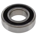 SKF Single Row Deep Groove Ball Bearing 30 mm ID, 62 mm OD, Sheet Metal Cage, Sealed, C3 Clearance 6206-2RS1/C3WT