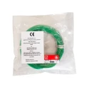RS PRO Green 24 AWG Single Core Hook Up Wire Silver Plated Copper ETFE Insulation 50 m 300V 160°C 207-7122