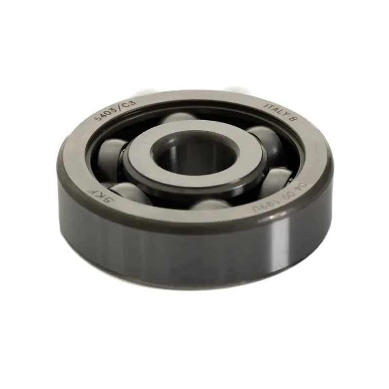 SKF Single Row Deep Groove Ball Bearing 17 mm Inside Diameter, 62 mm Outside Diameter, 17 mm Race Width, Sheet Metal 6403/C3