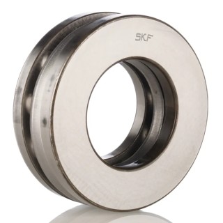 SKF 1 Row Thrust Ball Bearing 60 mm ID, 85 mm OD, 17 mm Width, Sheet Metal Cage 51112